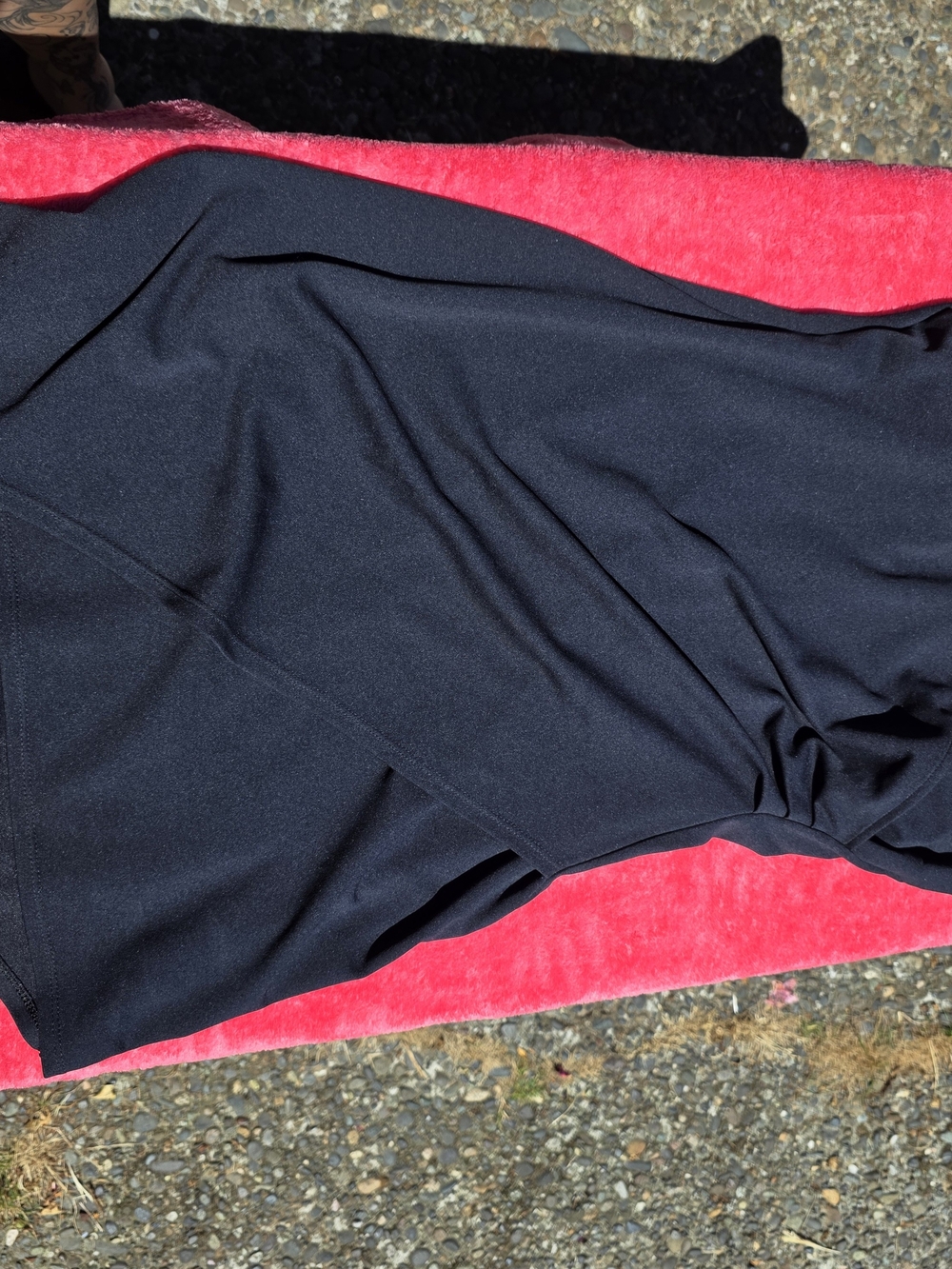 Planet Gold Black Midi Dress